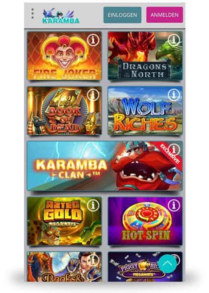 Karamba Mobile Casino App Download .